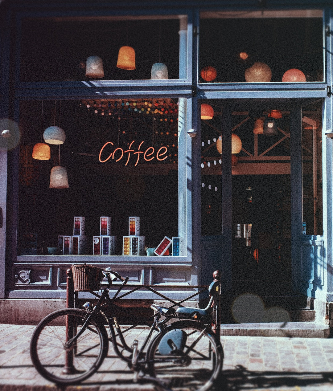Neonskilt "Kaffe" (60 cm)