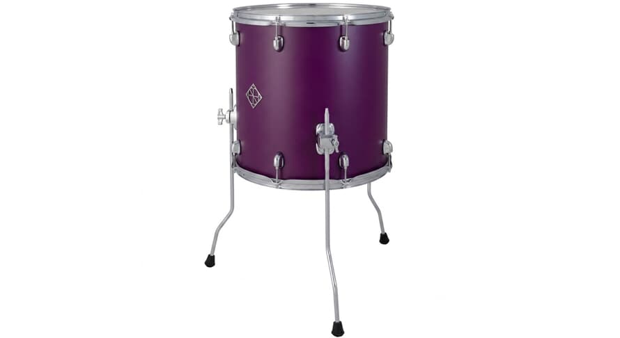 Dixon PDFCSTH1416SDP gulvtom 16", satin dyp lilla