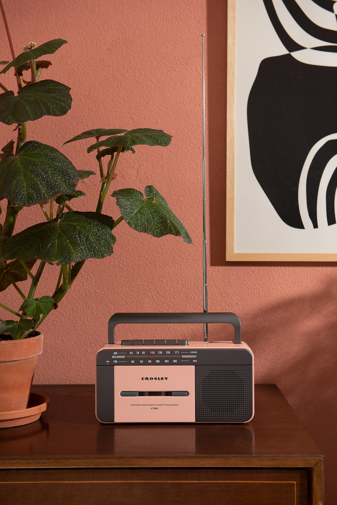 Crosley - Kassettspiller (Rose Gold)