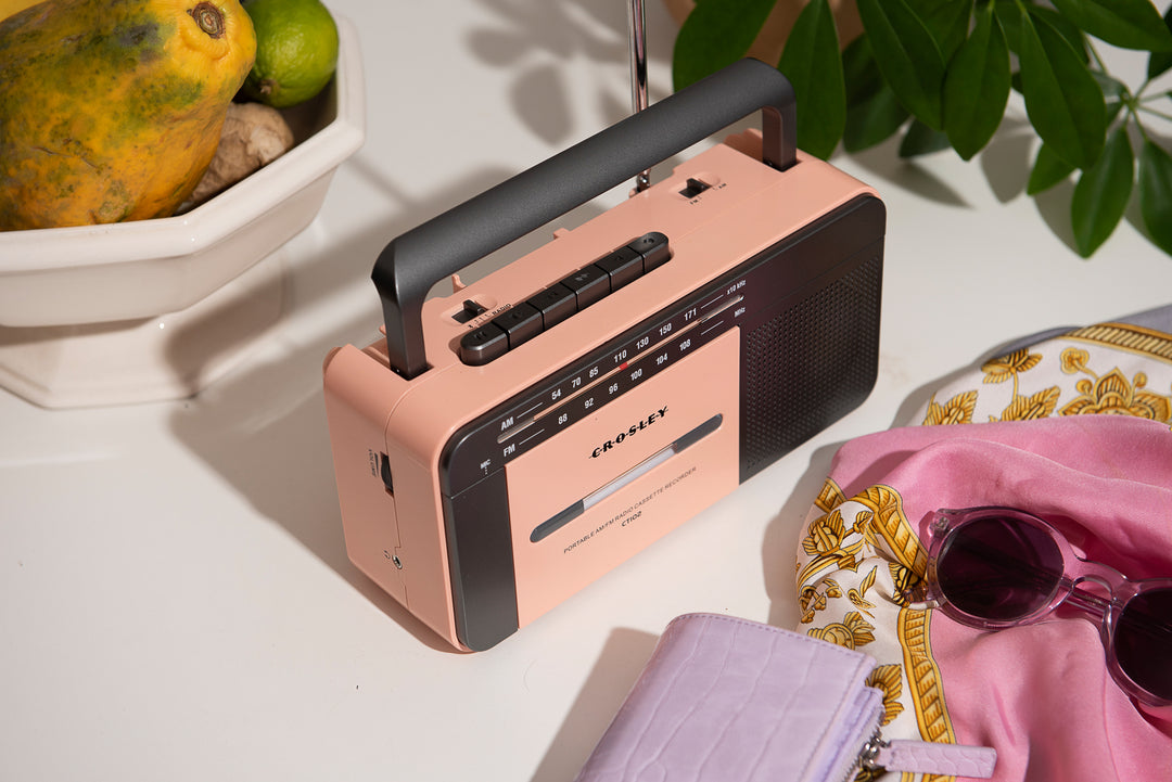 Crosley - Kassettspiller (Rose Gold)