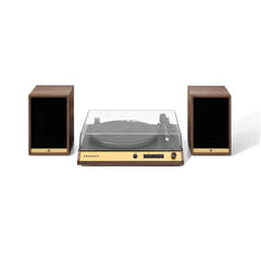 Crosley C72 platespiller med høyttalere (valnøtt)