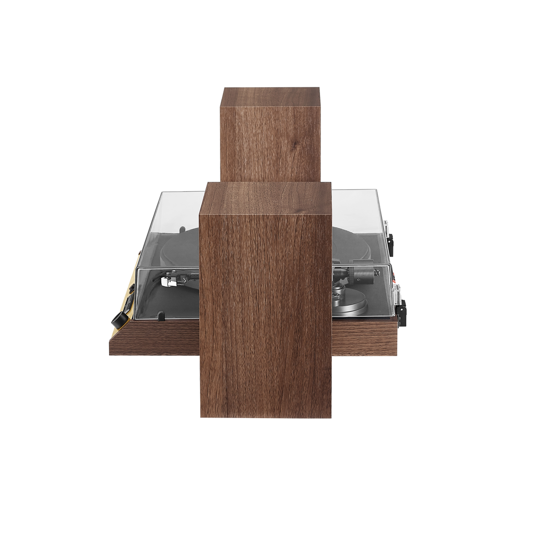 Crosley C72 platespiller med høyttalere (valnøtt)