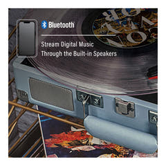 Crosley Cruiser Plus platespiller toveis Bluetooth (turmalin)