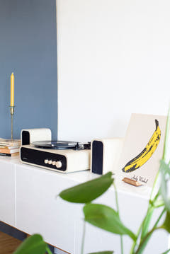 Crosley Gig platespiller med høyttalere (naturlig)