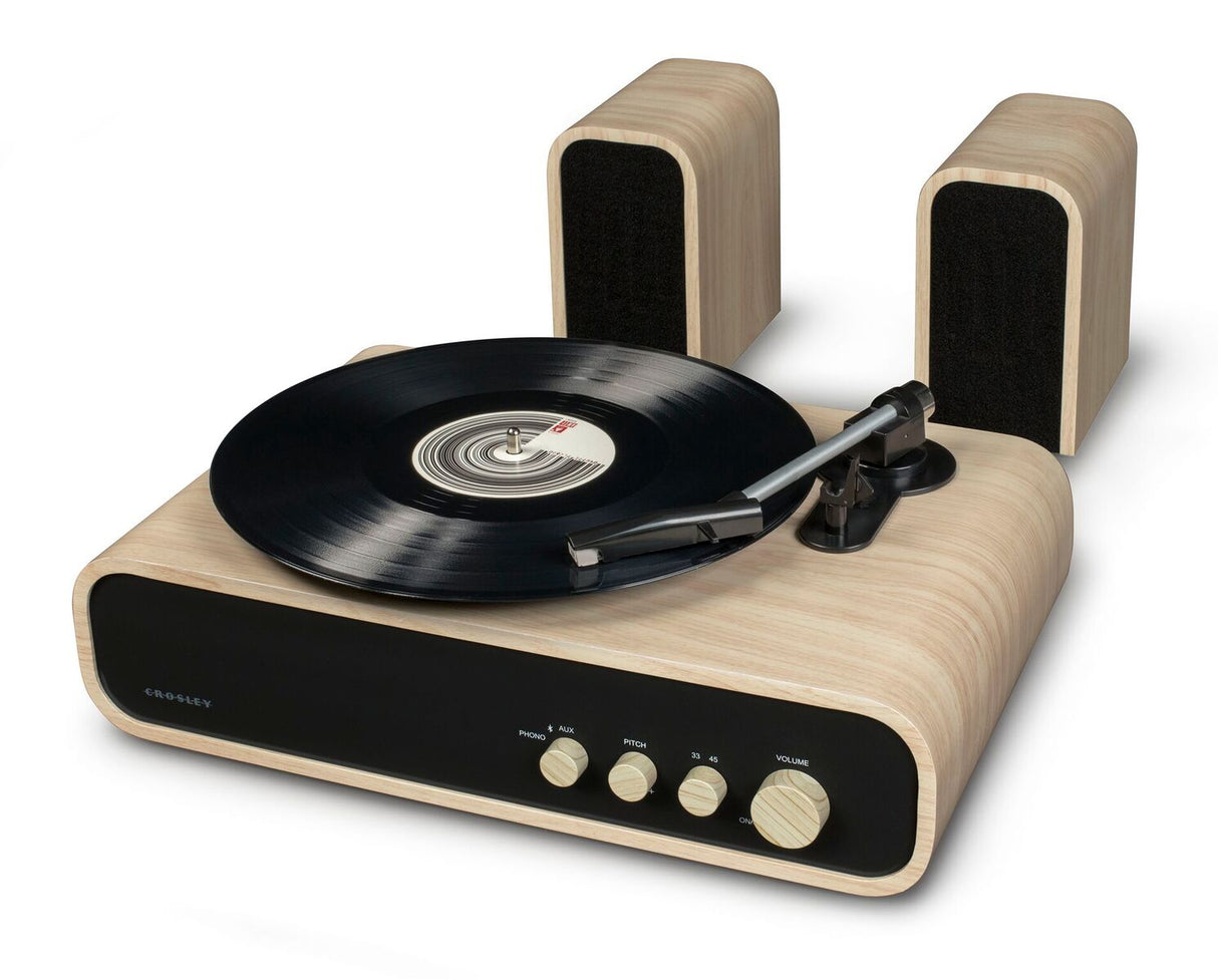 Crosley Gig platespiller med høyttalere (naturlig)
