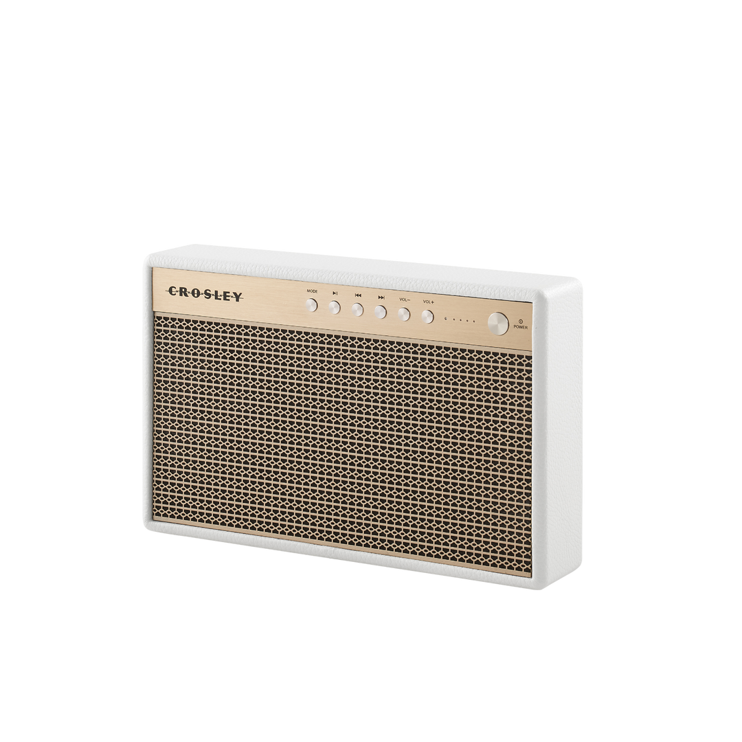 Crosley Montero Bluetooth høyttaler (hvit)