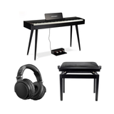 Grooveland DDP-140 El Piano (Svart) Bundle