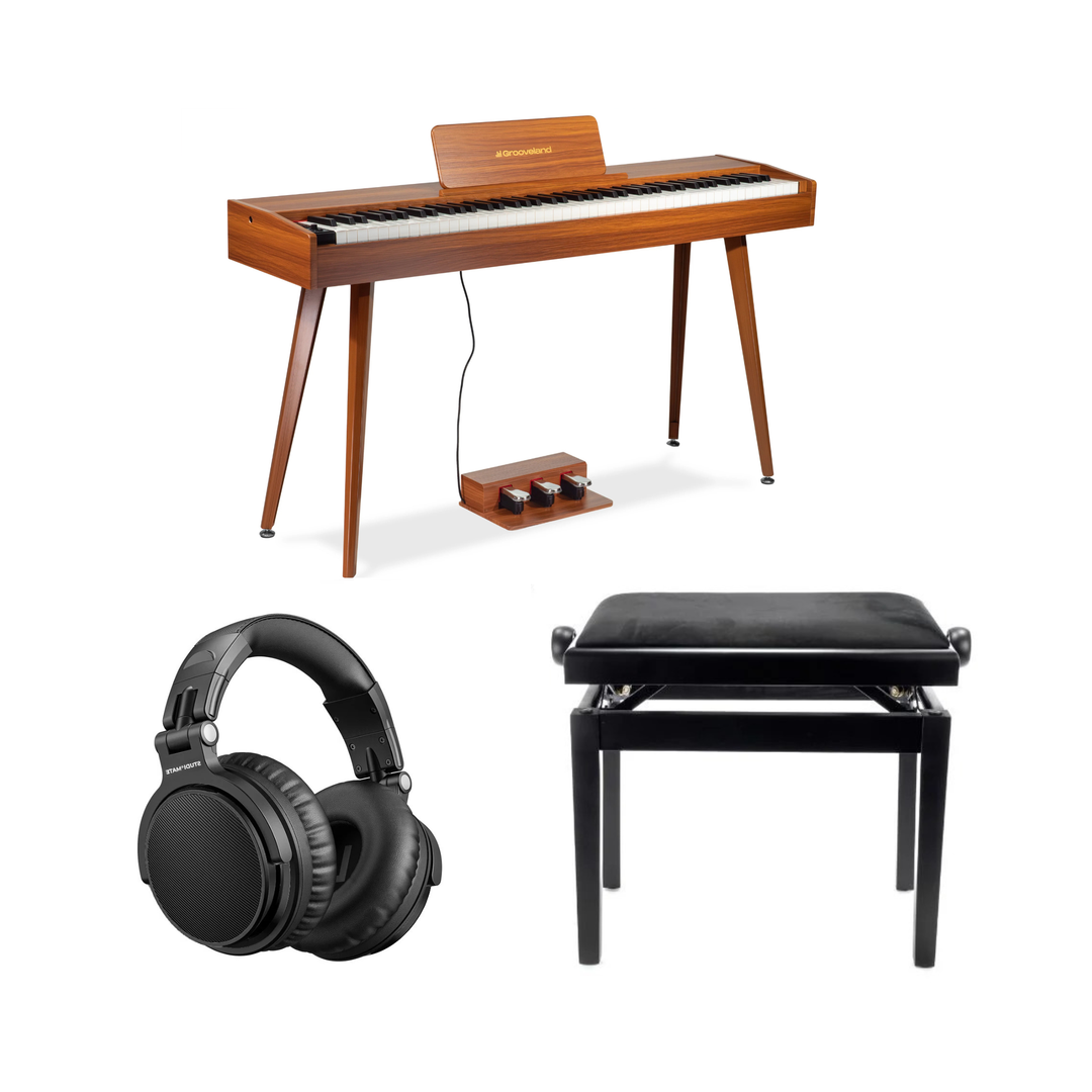 Grooveland DDP-140 El Piano (Mørk) Bundle