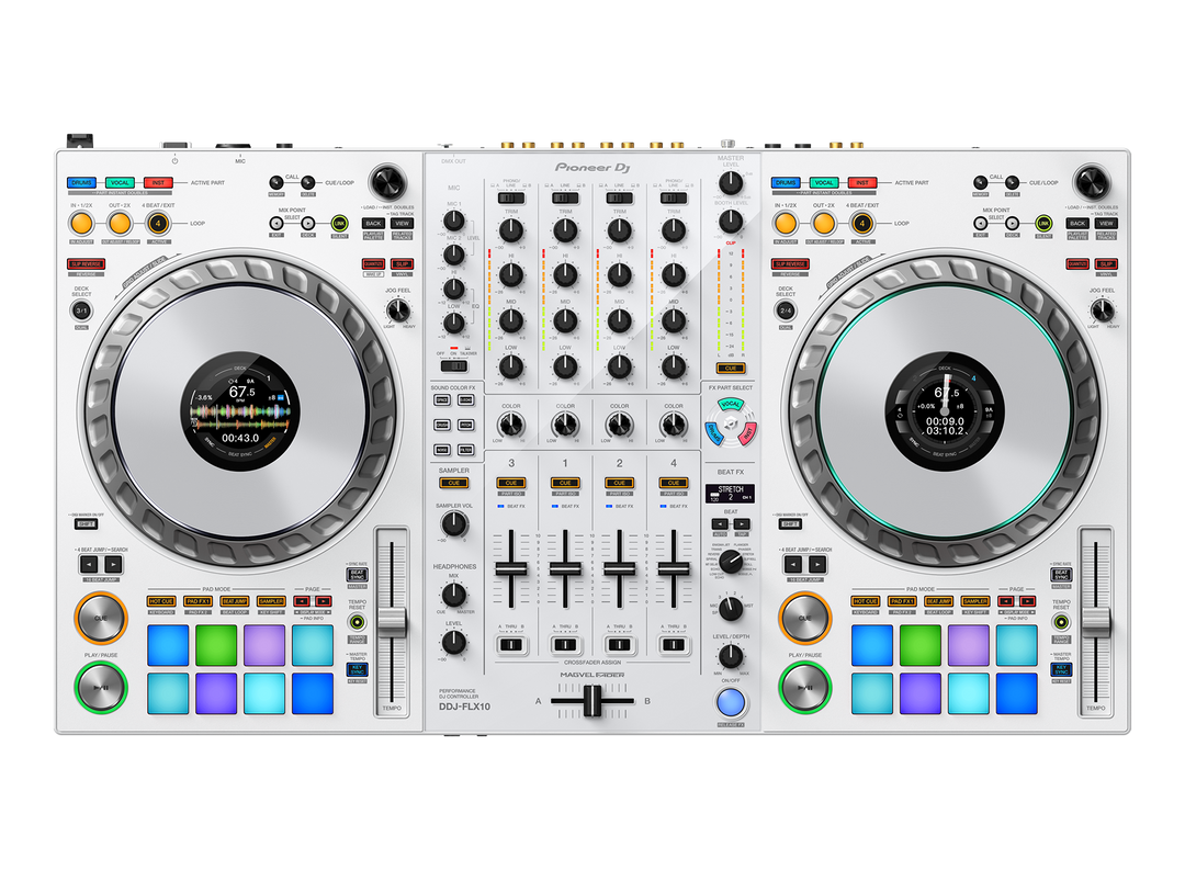 Pioneer DDJ-FLX10 WHITE - LIMITED EDITION