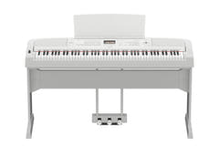 Yamaha DGX670 digitalpiano (hvit)