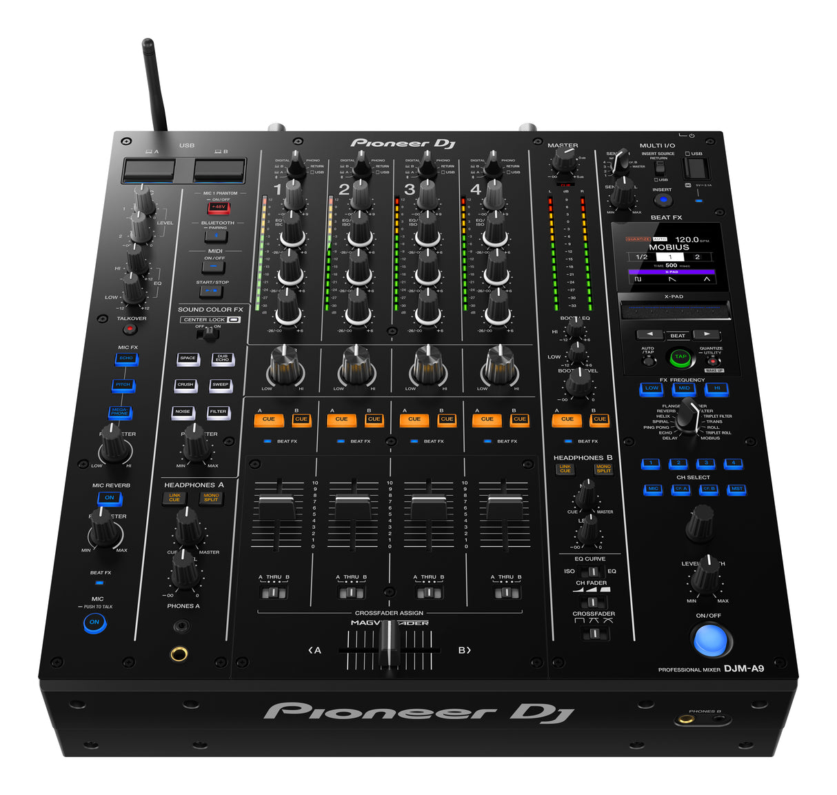 AlphaTheta CDJ-3000X & DJM-A9-pakke