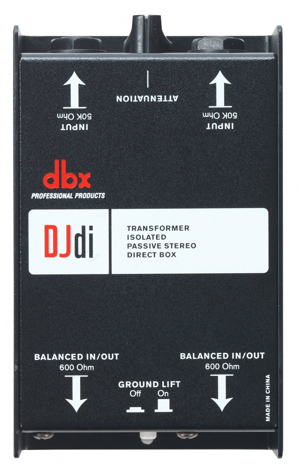 dbx DJDI 2-kanals passiv DI-boks