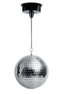 Marconi batteridrevet speilkule med LED (20 cm)