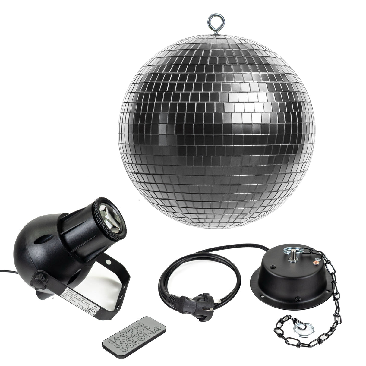 Marconi speilkule med LED (30 cm)