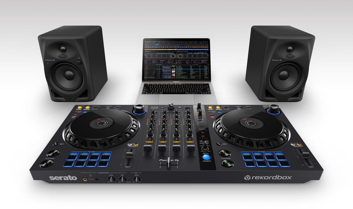 Pioneer DJ DM-50D-BT studiomonitorer med Bluetooth (svart)