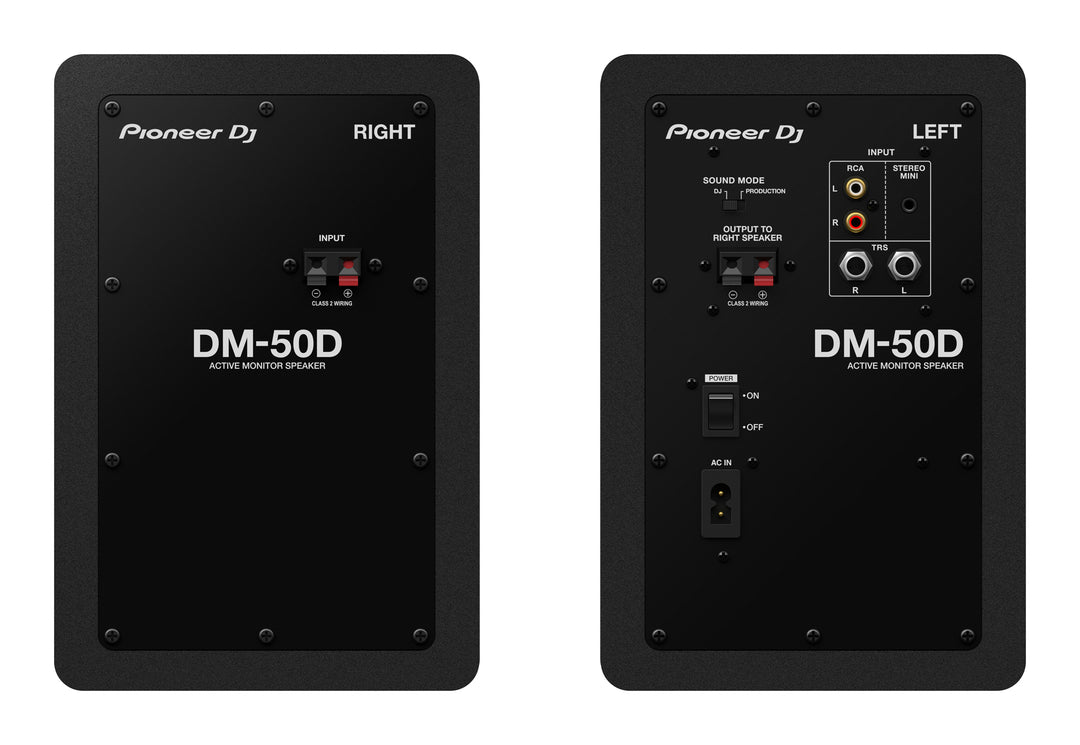 Pioneer DJ DM-50D (svart)
