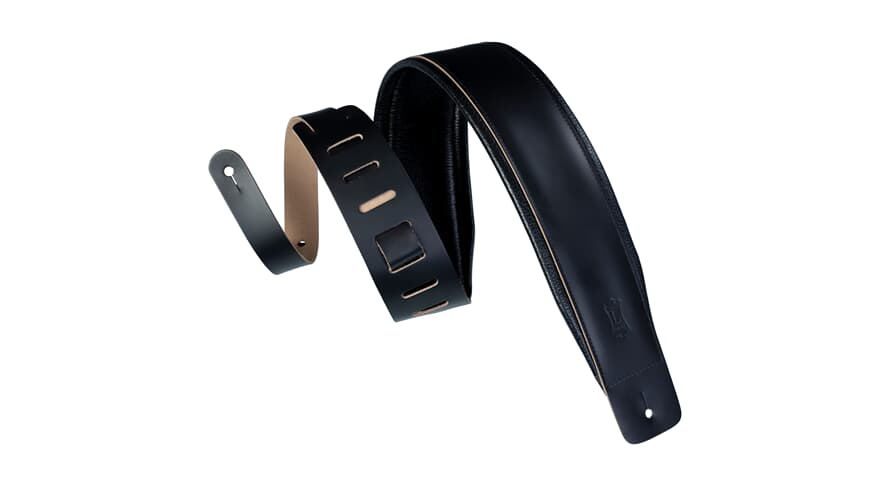 Levys DM1PD-XL gitarrem 3", svart, ekstra lang