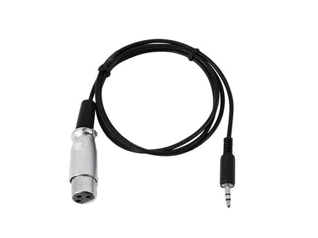 DMX adapter OUT jack 3.5 / XLR 1m