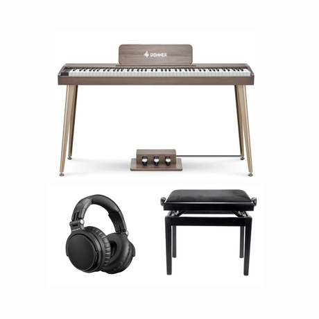 Donner DDP-60 El-Piano Grå Startpakke