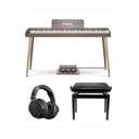 Donner DDP-60 El-Piano Grå Startpakke