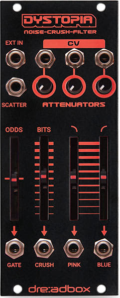 Dreadbox Dystopia Blacklight-modul
