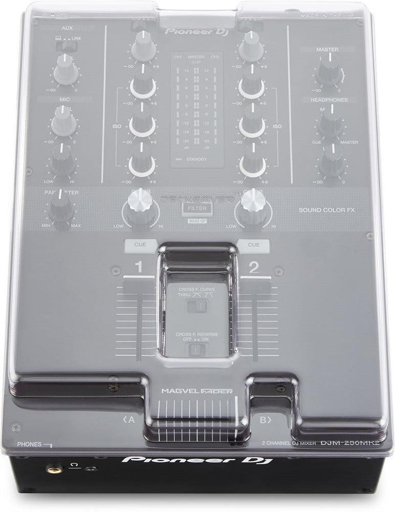 Decksaver beskyttelses cover for Pioneer DJM-250 MK2 & DJM-450