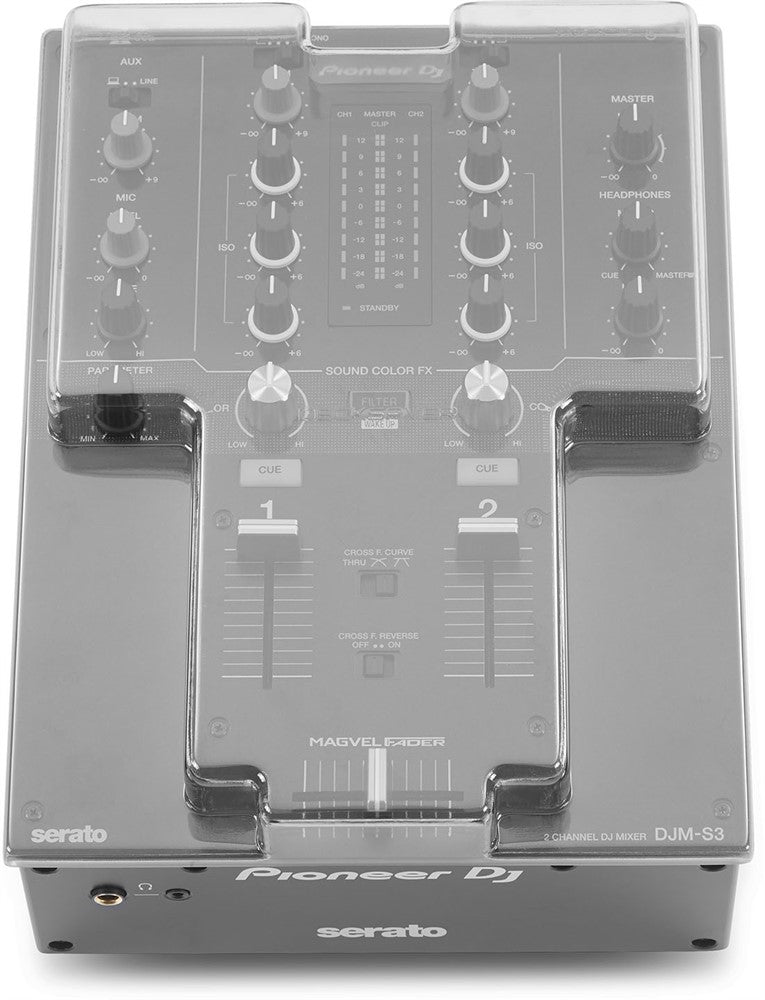 Decksaver beskyttelsesdeksel for Pioneer DJ DJM-S3