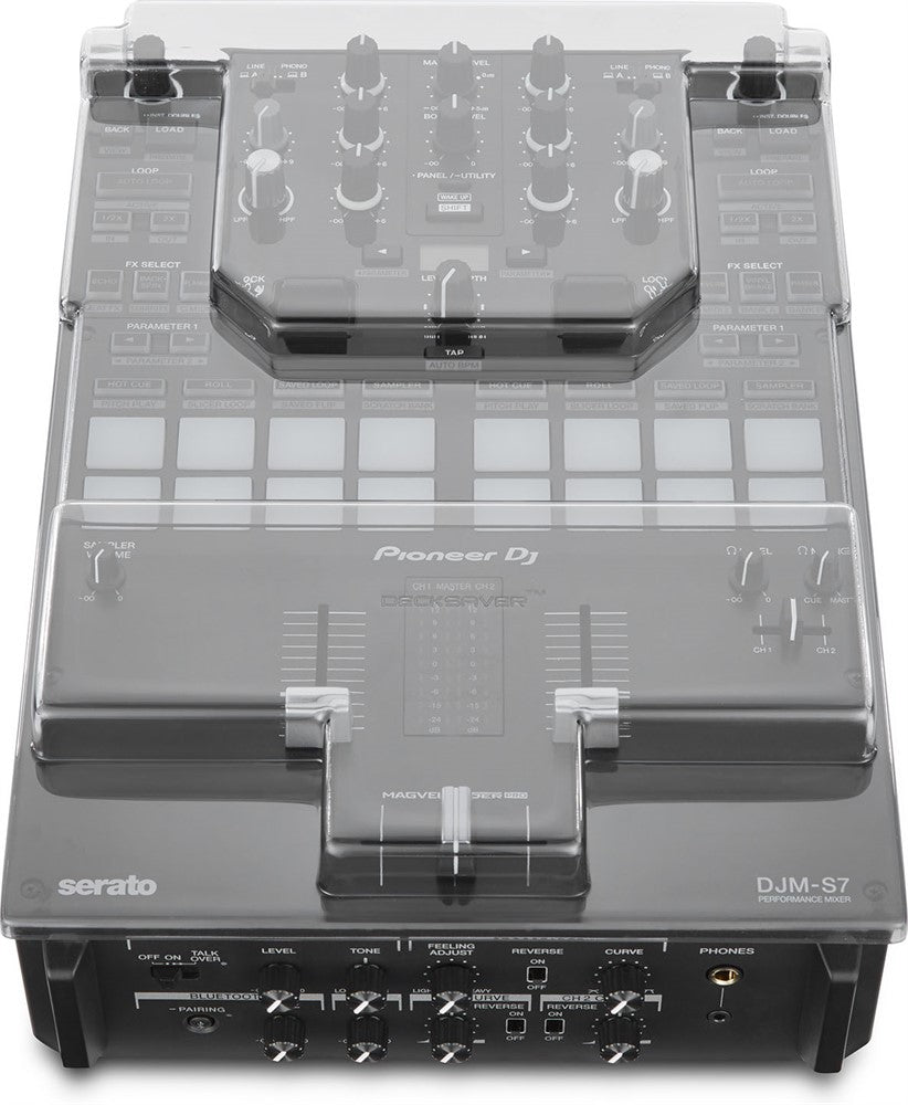 Decksaver beskyttelsesdeksel for Pioneer DJ DJM-S7