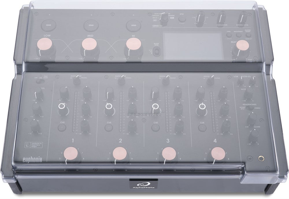 Decksaver-beskyttelses cover for AlphaTheta Euphonia (Soft-Fit)