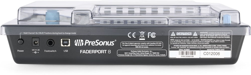 Decksaver Beskyttelses cover for PreSonus FaderPort 8