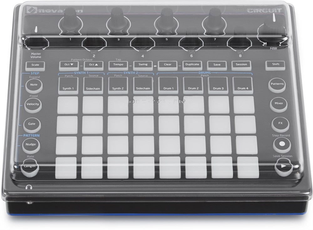 Decksaver beskyttelsesdeksel for Novation Circuit