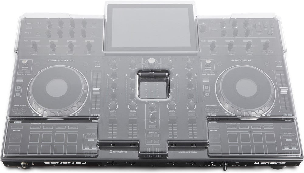Decksaver-beskyttelses cover for Denon DJ Prime 4 & Prime 4+