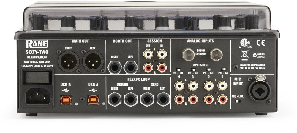 Decksaver Beskyttelses cover for Rane Sixty-Two