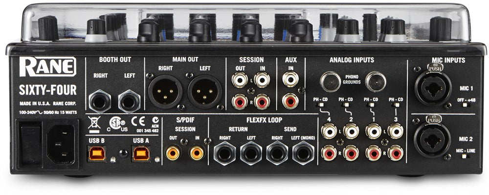 Decksaver Beskyttelses cover for Rane Sixty-Four