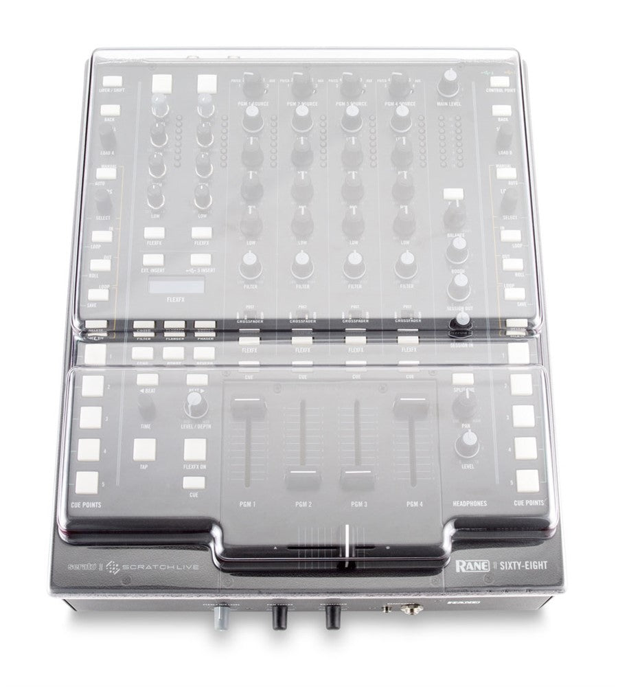 Decksaver beskyttelsesdeksel for Rane Sixty-Eight
