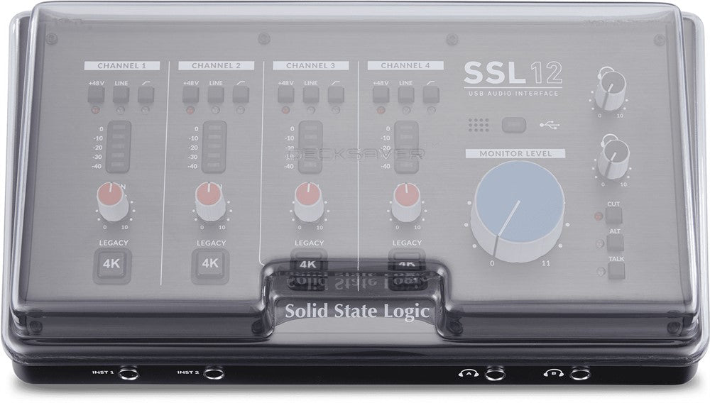 Decksaver Beskyttelses cover for Solid State Logic SSL 12