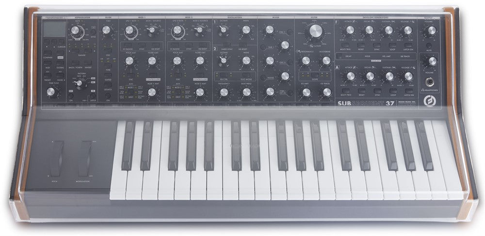 Decksaver-beskyttelses cover for Moog Subsequent 37 (Soft-Fit)