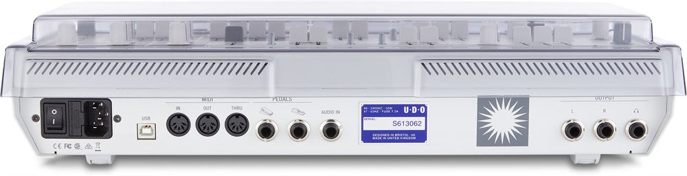Decksaver Beskyttelsescover for UDO Audio SUPER 6 Desktop