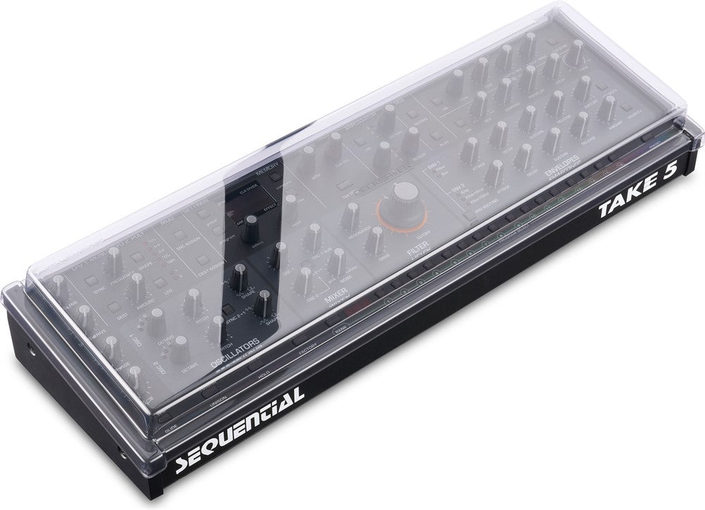 Decksaver Beskyttelsescover for Sequential Take 5 / Oberheim TEO-5 Desktop