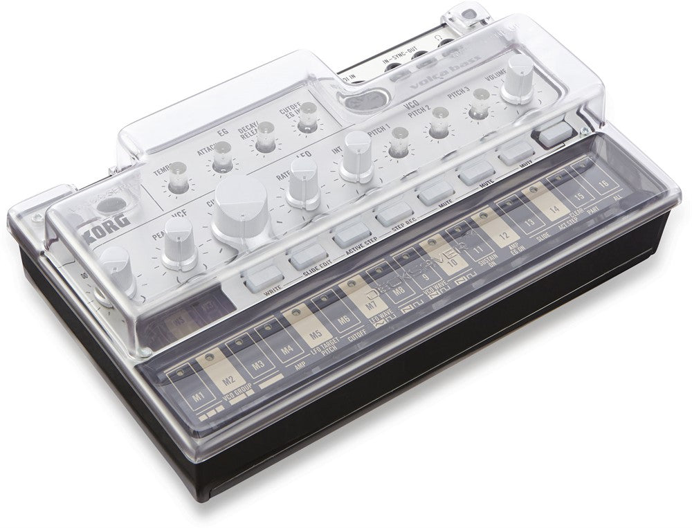 Decksaver-beskyttelses cover til Korg Volca Beats, Bass, FM, Tangenter & Sample