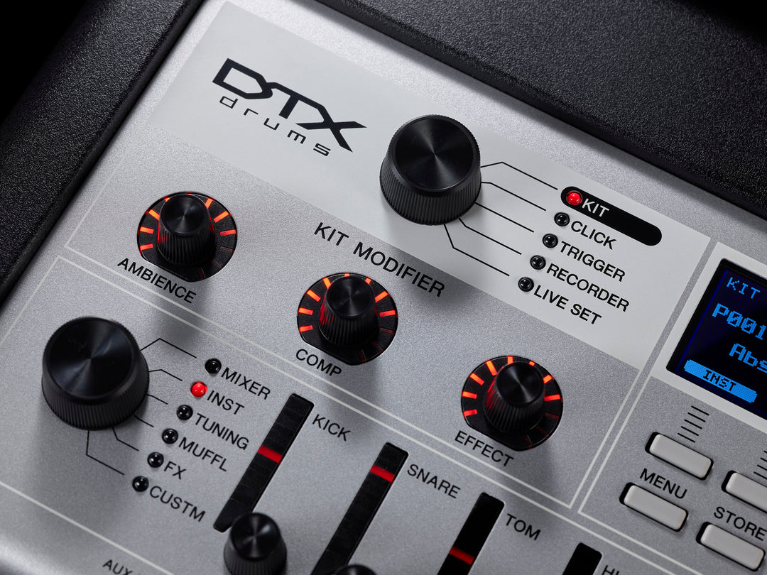 Yamaha DTX10K-M elektrisk trommesett ( Black Forrest)