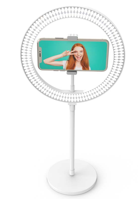 Digipower My Story 10" Desktop Ringlight med fjernkontroll + Gratis gave