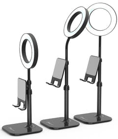 Digipower Succes Mobilholder med 6" Ringlight
