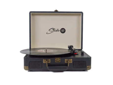Studio 57 Dolly platespiller (svart)
