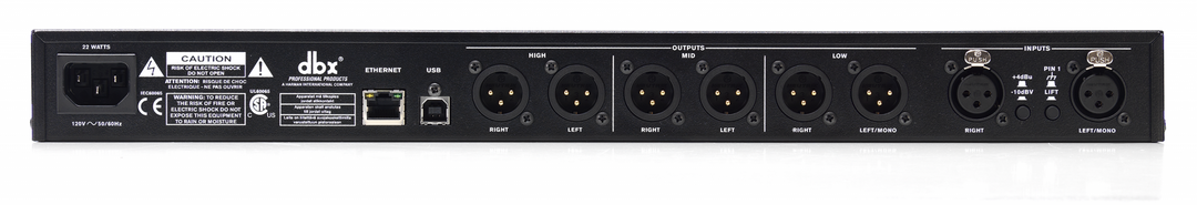dbx DriveRack PA2-prosessor