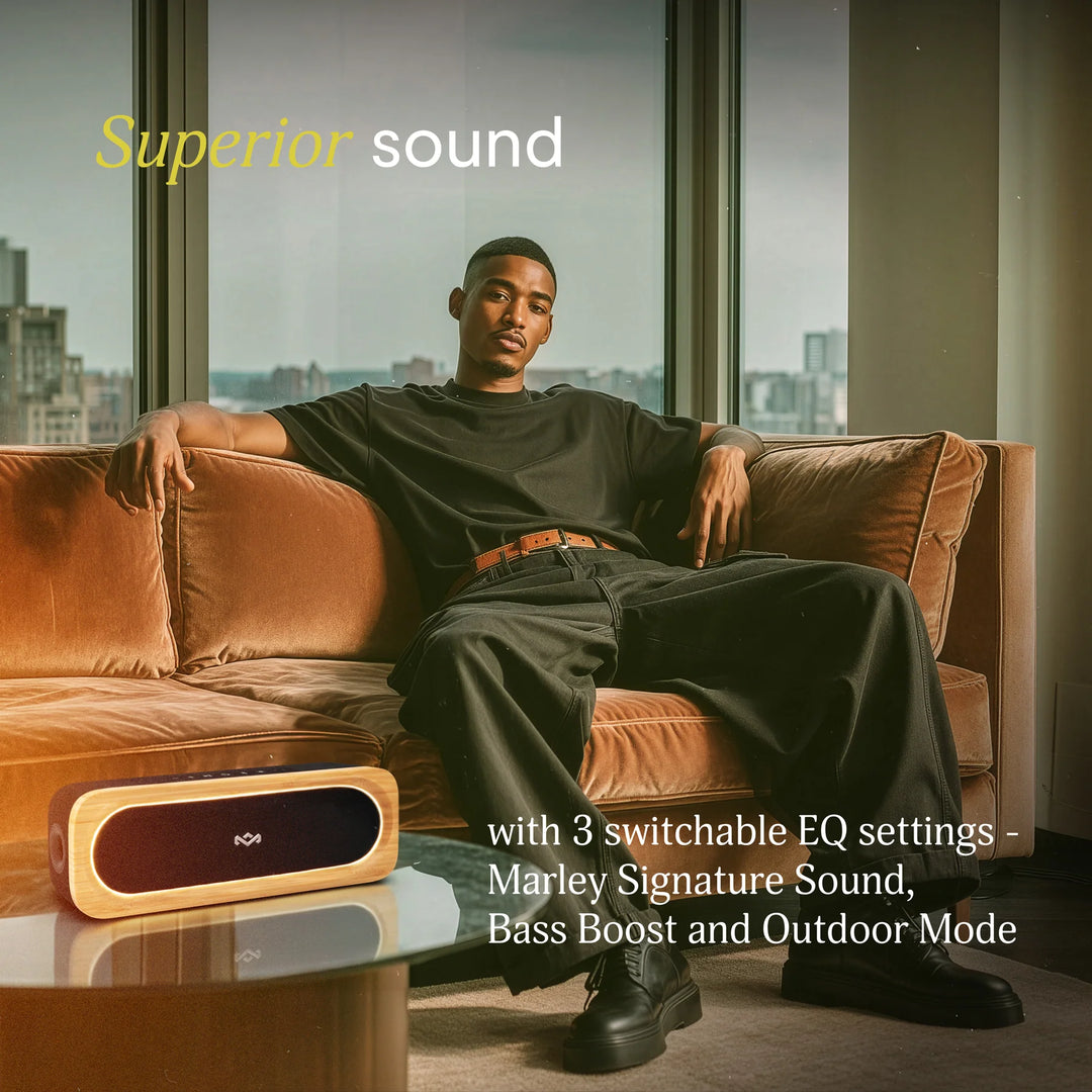 MARLEY Get Together 3 Bluetooth Høyttaler(Sort) NY!