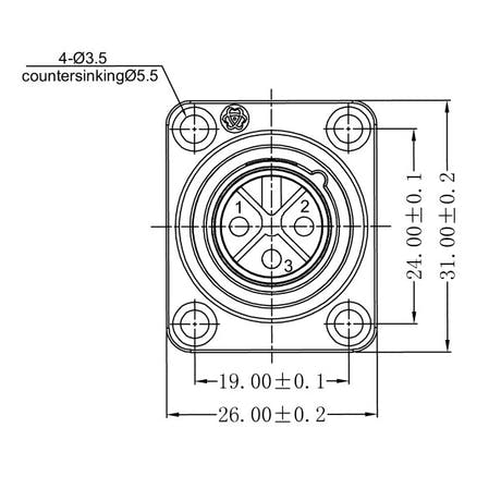 Enova instrumentkabel mono-jack 15 meter