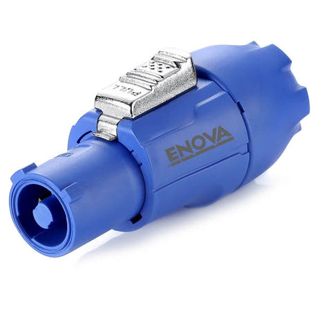 Enova Power inngang kabel plugg, Blå