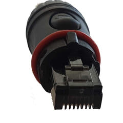 Enova RJ45-kabelhus Ethernet, svart