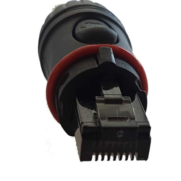 Enova RJ45-kabelhus Ethernet, svart